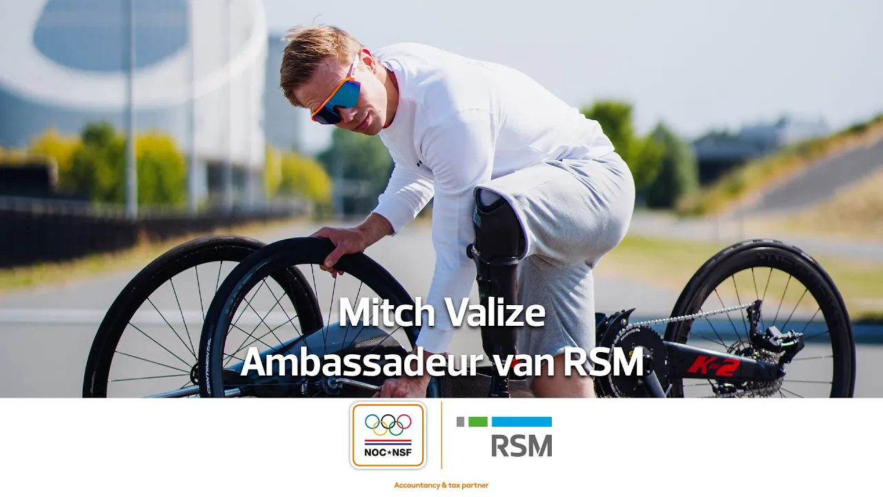 RSM-Sportambassadeur Mitch Valize